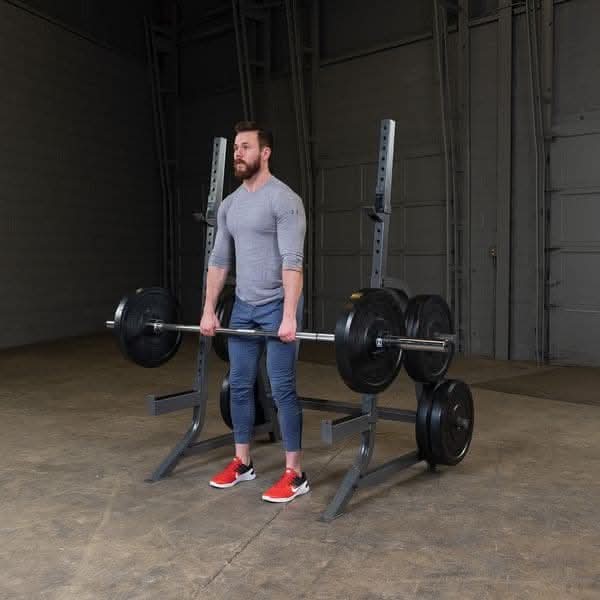 Body-Solid Powerline PMP150 Multi-Press Rack – Heavy-Duty Squat & Bench Press Strength Trainer