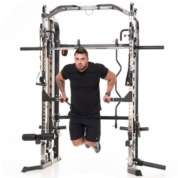 Gymsource Commercial Functional Trainer – Smith Machine & Power Rack Combo Gym System