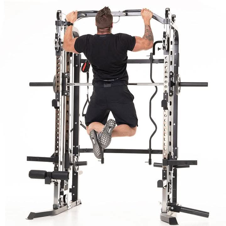 Gymsource Commercial Functional Trainer – Smith Machine & Power Rack Combo Gym System