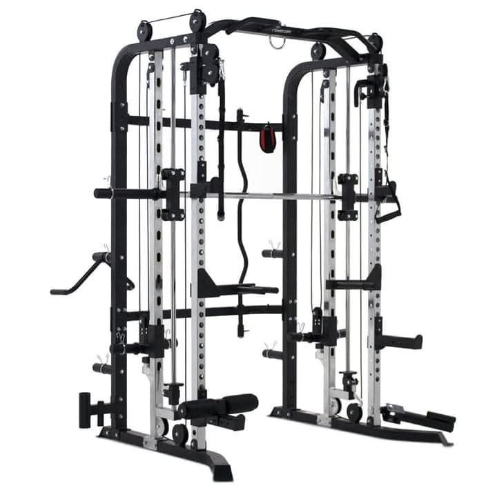 Gymsource Commercial Functional Trainer – Smith Machine & Power Rack Combo Gym System