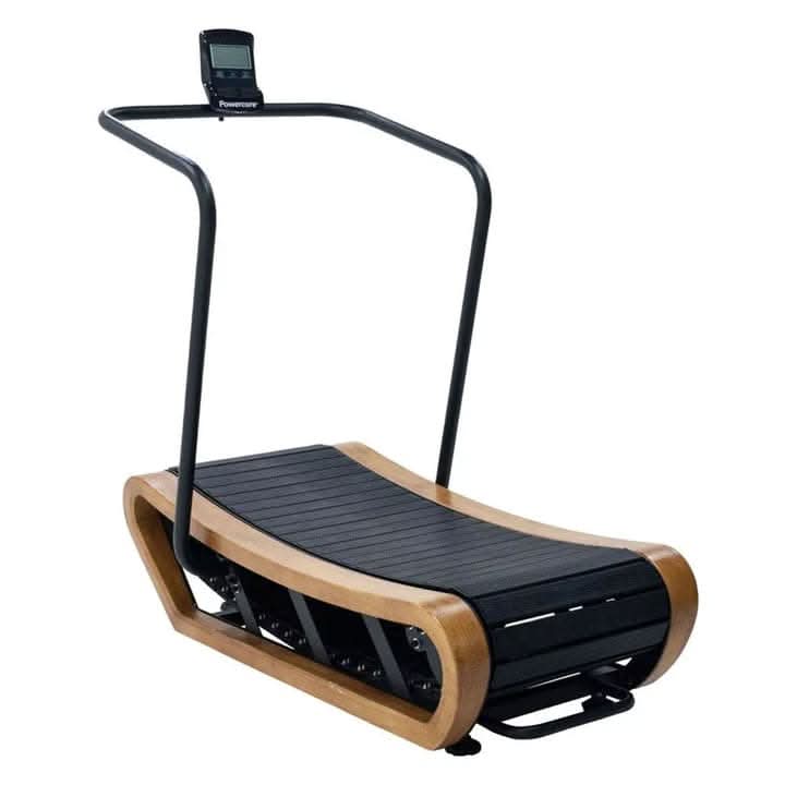Powercore Wooden Curve Treadmill AP-PTRE, Black