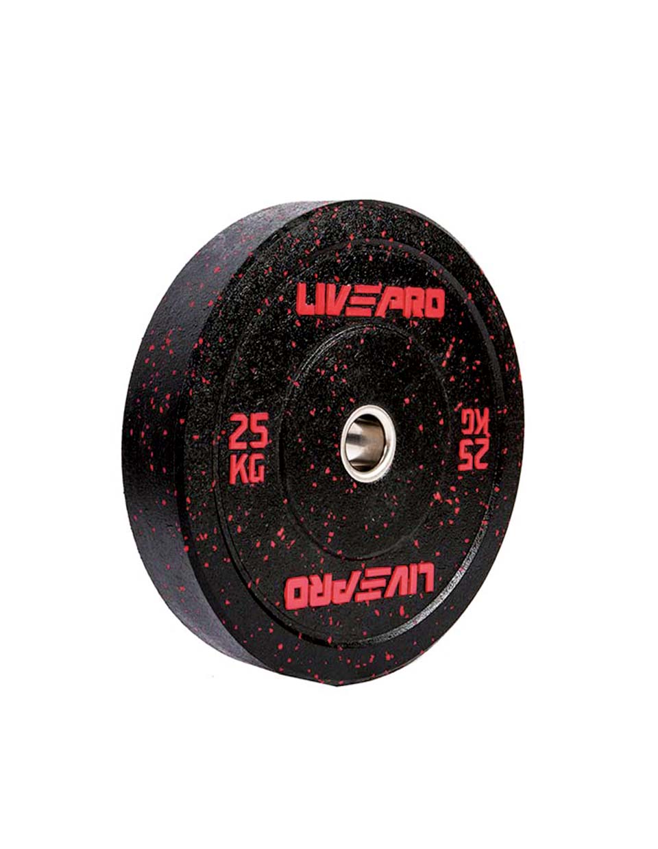 LivePro Hi Temperature Bumper Plate 5 KG to 25 KG - Athletix.ae