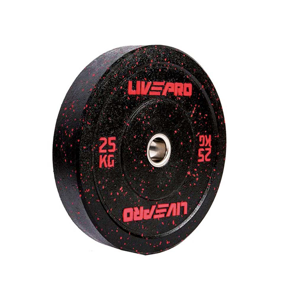 LivePro Hi Temperature Bumper Plate 5 KG to 25 KG 25 KG