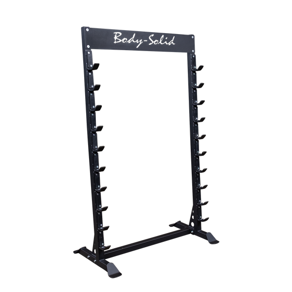 Body Solid SBS100 Horizontal Bar Rack – 10-Bar Olympic Storage Stand
