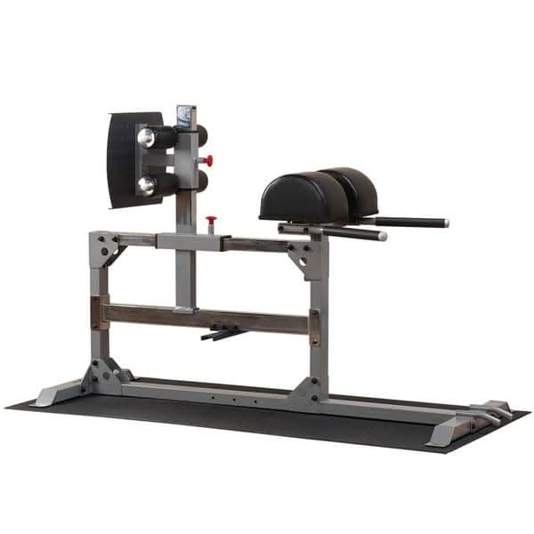 Body-Solid SGH500 Glute & Ham Machine | GHD with Foam Rollers – Hamstring Trainer