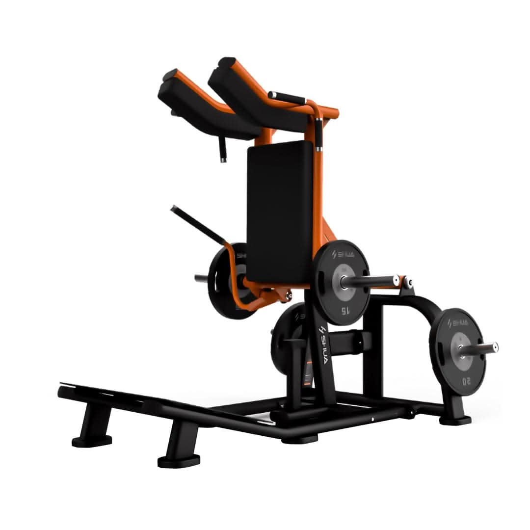 SHUA, Hack Squat SH-G6913, Silver Gray, Black & Orange
