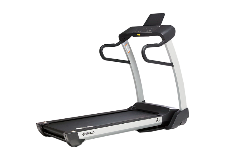SHUA, Treadmill, Silver Gray SH-T5500A, Black (5 Years Warranty)