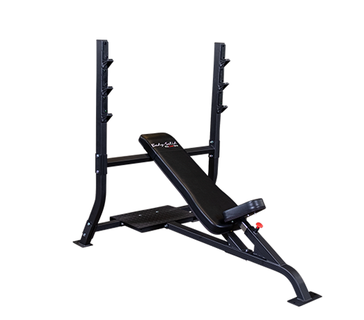 Body Solid Pro Clubline Incline Olympic Bench | SOIB250