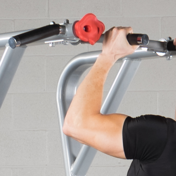 Body-Solid SVKR1000 Pro Club Vertical Knee Raise | Core & Upper Body Strength Equipment