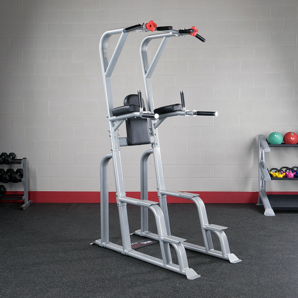 Body-Solid SVKR1000 Pro Club Vertical Knee Raise | Core & Upper Body Strength Equipment