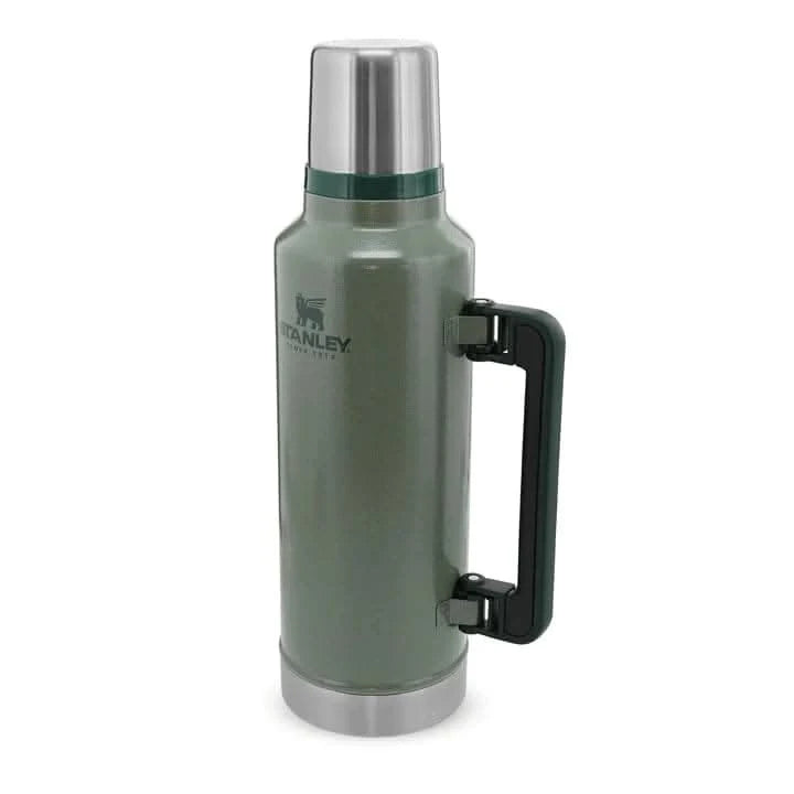 Stanley Classic Legendary Bottle, Vacuum Insulated, 1.9L/2QT Hammertone Green