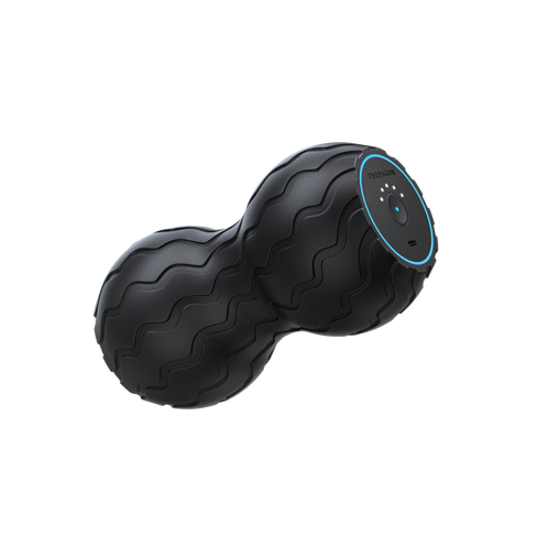 Theragun, Wave Duo, Vibrating Roller Massage Ball, Black