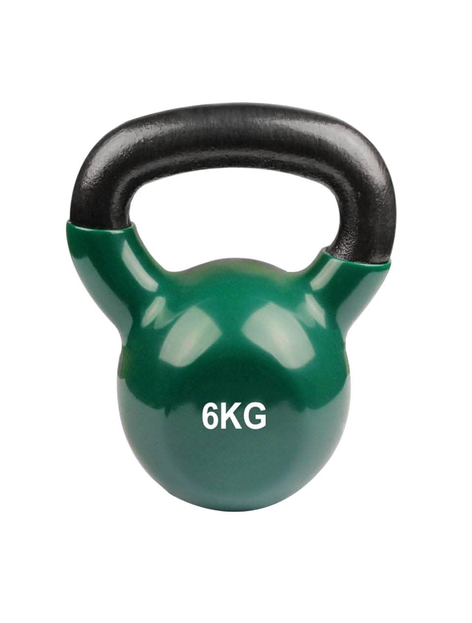 PRSAE Cross fit 1441 Fitness Vinyl Kettlebell Set 6 to 16 KG (6 PCS Set )