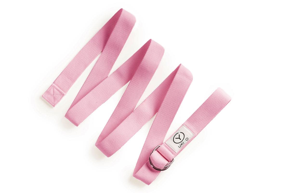 Ukiyo Strap - 8 Foot Yoga Strap Pink
