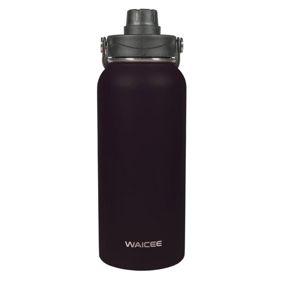 Waicee Onyx Black Reusable Bottle