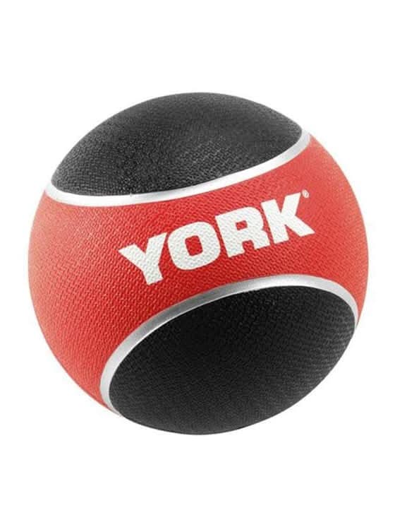 York, Fitness Medicine Ball, 60270, Red/Black