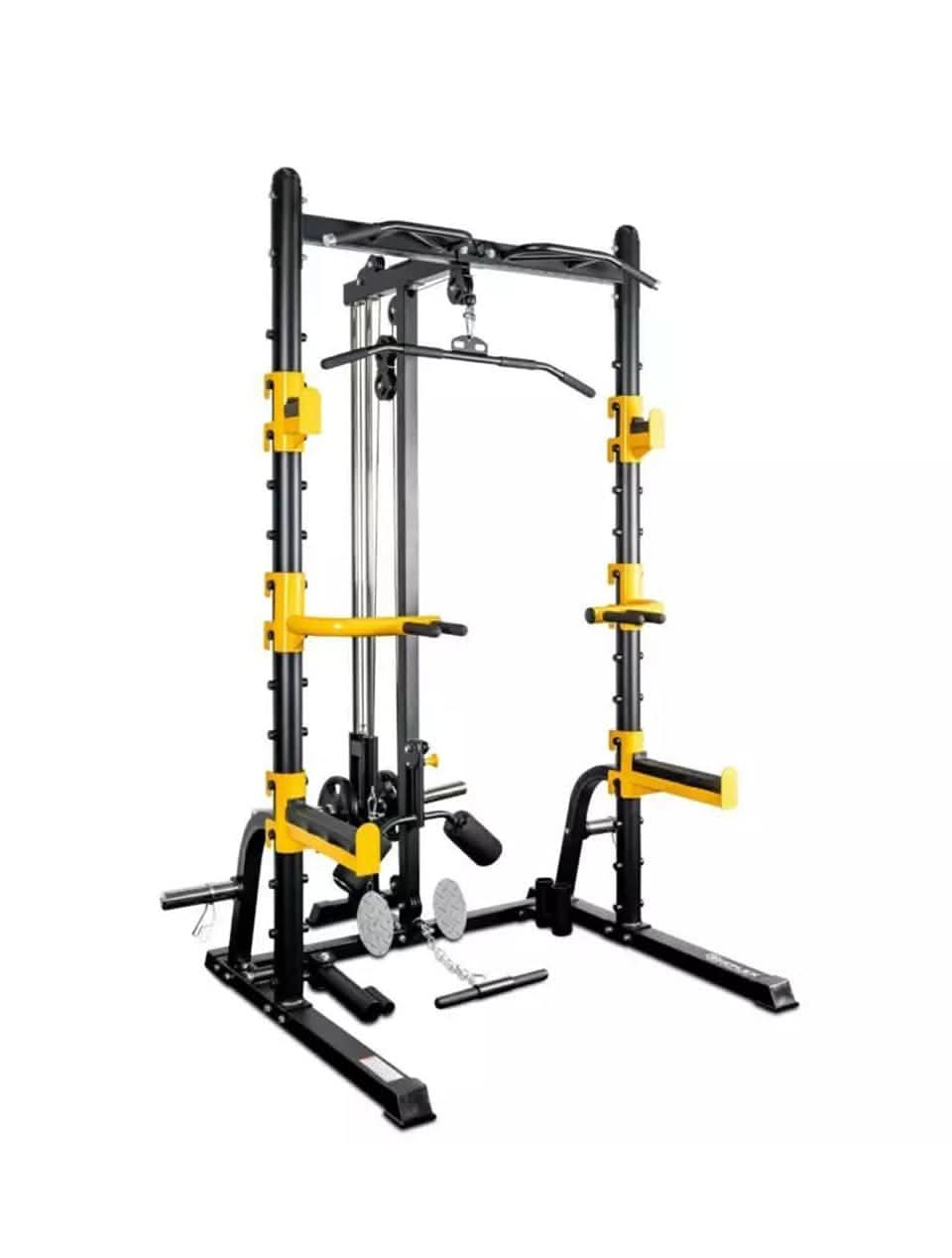 1441 Fitness Heavy Duty Multi Squat Rack with Lat Attachment - MDL66