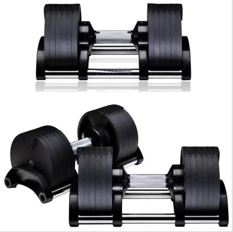 MF Adjustable Dumbbells, 2kg to 20kg - 1 Pair