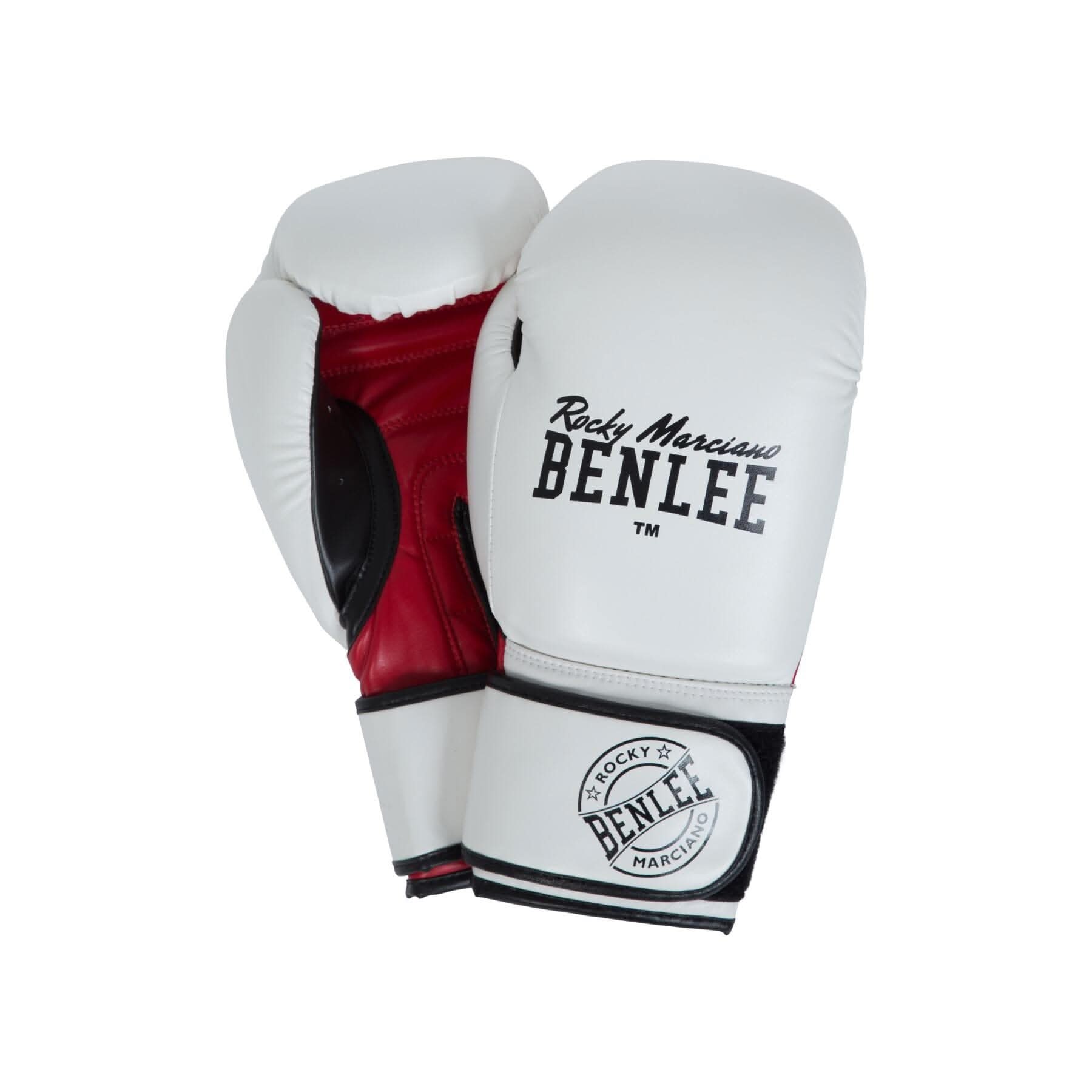 Benlee, Leather Boxing Gloves, 199155/7512, White