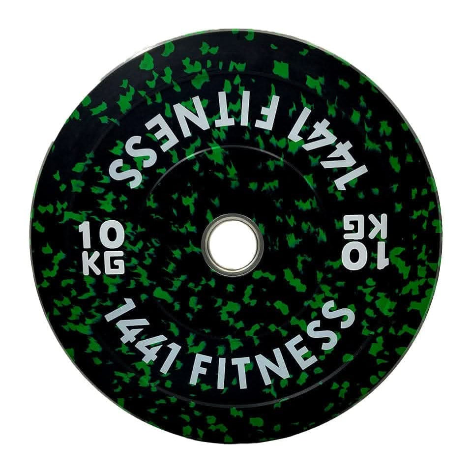 1441 Fitness Colored Camouflage Bumper Plates - 5 Kg to 25 Kg 10 KG