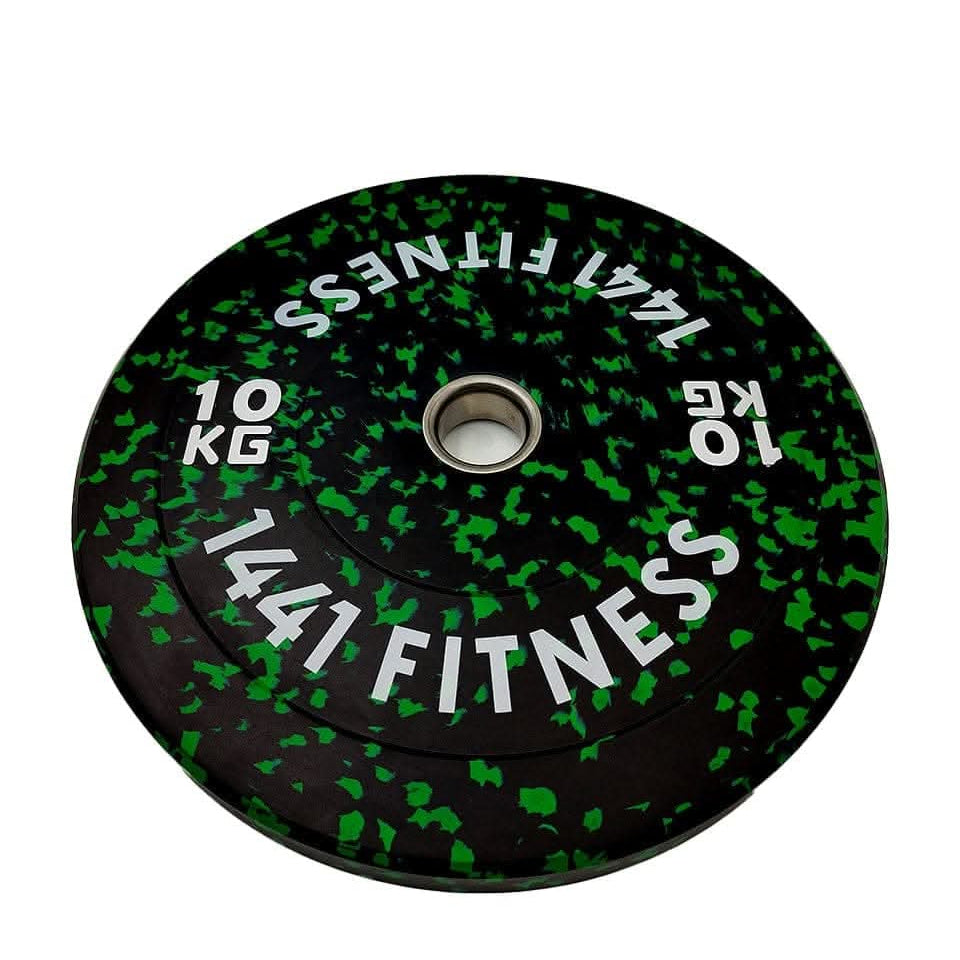 1441 Fitness Colored Camouflage Bumper Plates - 5 Kg to 25 Kg