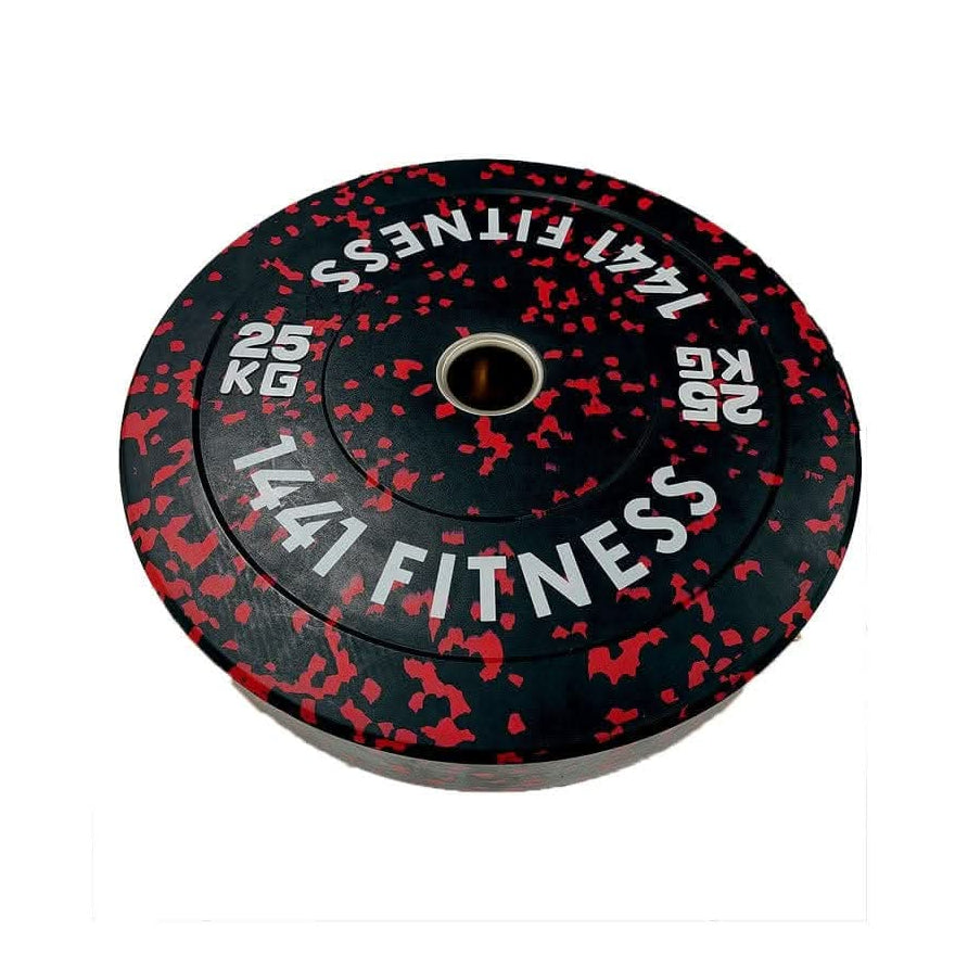 1441 Fitness Colored Camouflage Bumper Plates - 5 Kg to 25 Kg