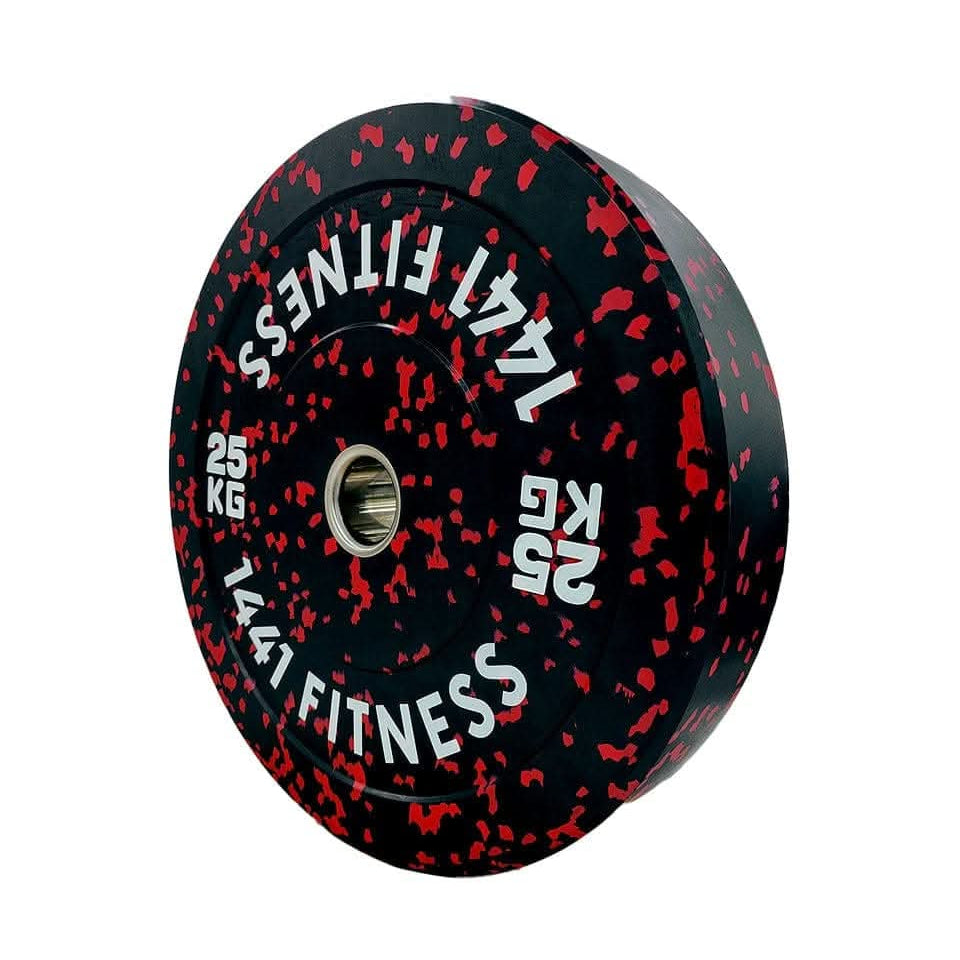 1441 Fitness Colored Camouflage Bumper Plates - 5 Kg to 25 Kg