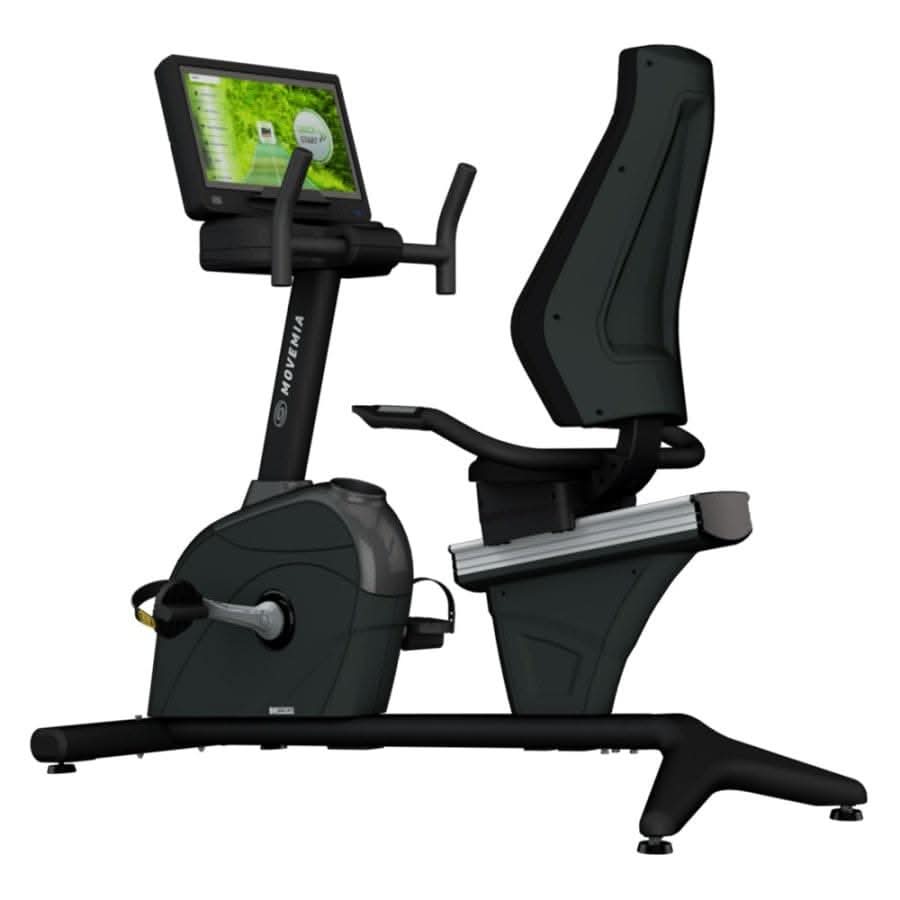BH Fitness, Movemia Recumbent Bike, Br1000, Silver & Black