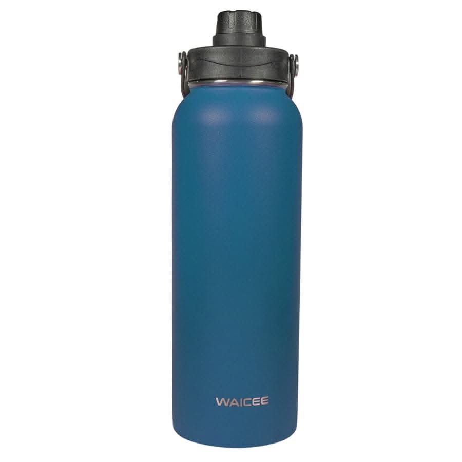 Waicee Steel Blue Reusable Bottle