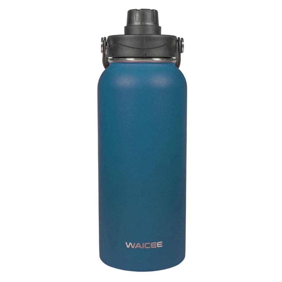 Waicee Steel Blue Reusable Bottle