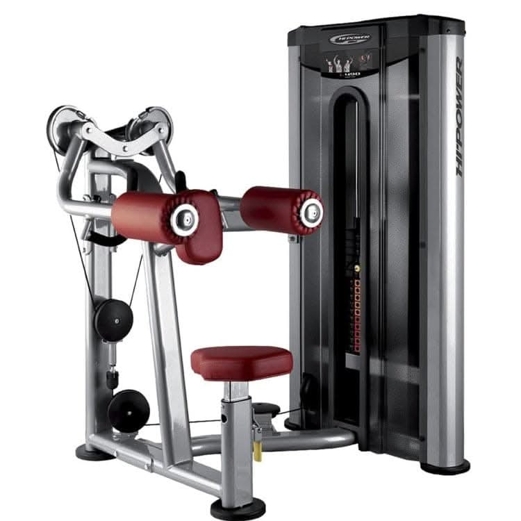 BH Fitness Deltoid Raise Machine L490 – Silver | Shoulder Training Gym Equipment