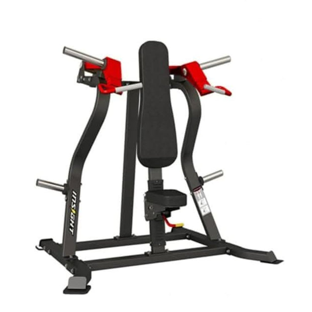 Insight Fitness Shoulder Press Machine DH003 – Black & Red | Upper Body Strength Training Equipment