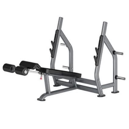 Insight Fitness, Decline Olympic Bench DR006B, Grey - Athletix.ae