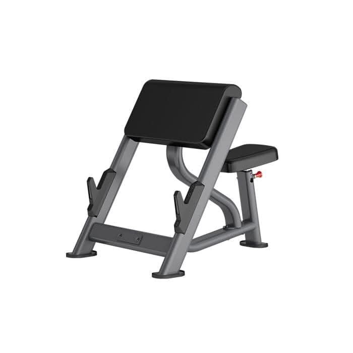Insight Fitness Preacher Curl Bench DR020B – Grey | Biceps Curl Training Equipment