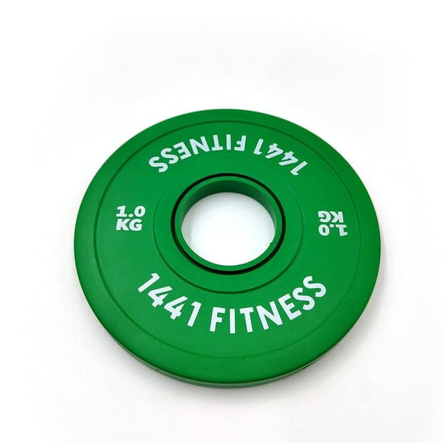 1441 Fitness Fractional Bumper Weight Plates 0.5 kg to 2.5 Kg - Sold as Per Piece