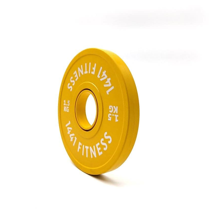 1441 Fitness Fractional Bumper Weight Plates 0.5 kg to 2.5 Kg - Sold as Per Piece