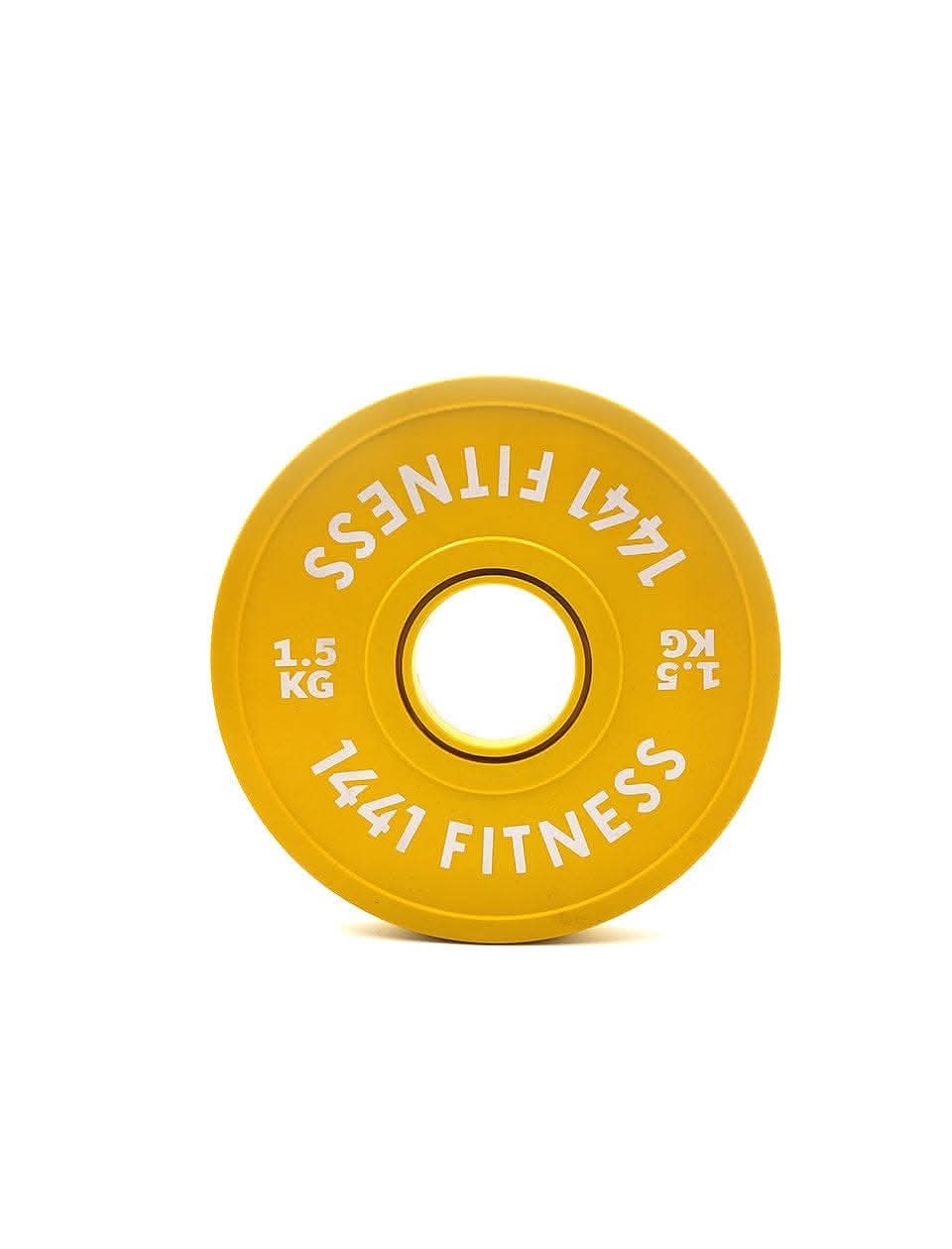 1441 Fitness Fractional Bumper Weight Plates 0.5 kg to 2.5 Kg - Sold as Per Piece 1.5 KG