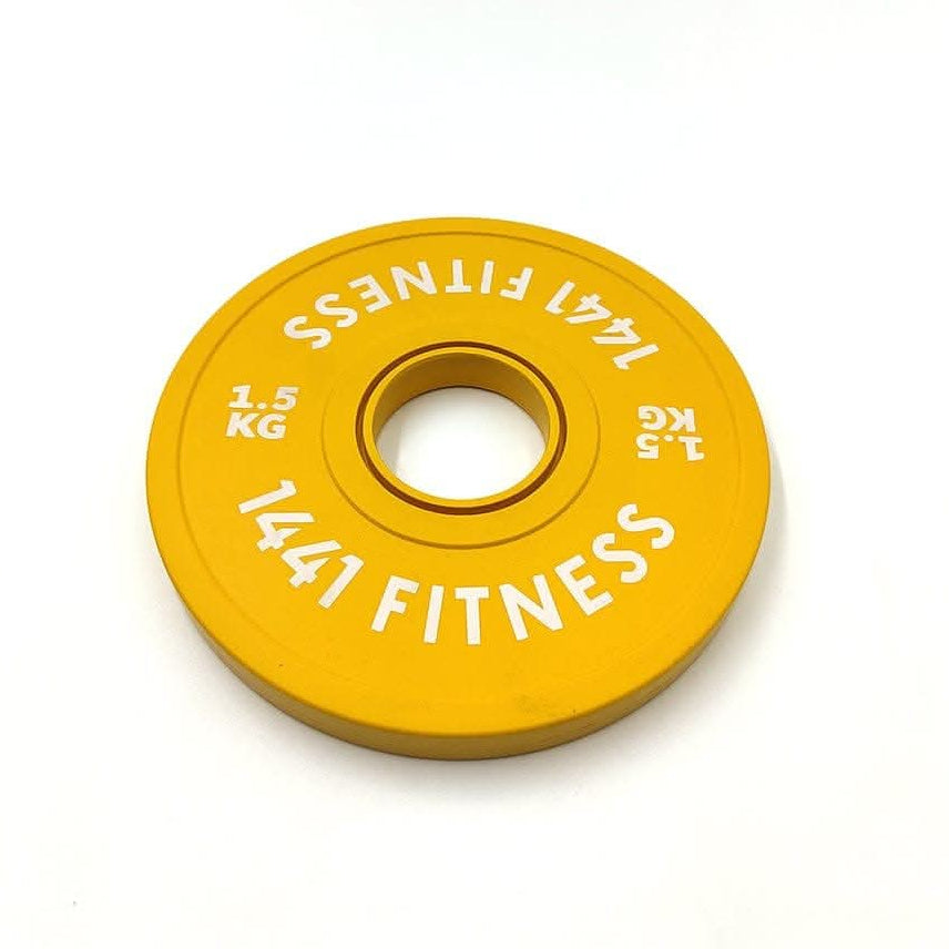 1441 Fitness Fractional Bumper Weight Plates 0.5 kg to 2.5 Kg - Sold as Per Piece