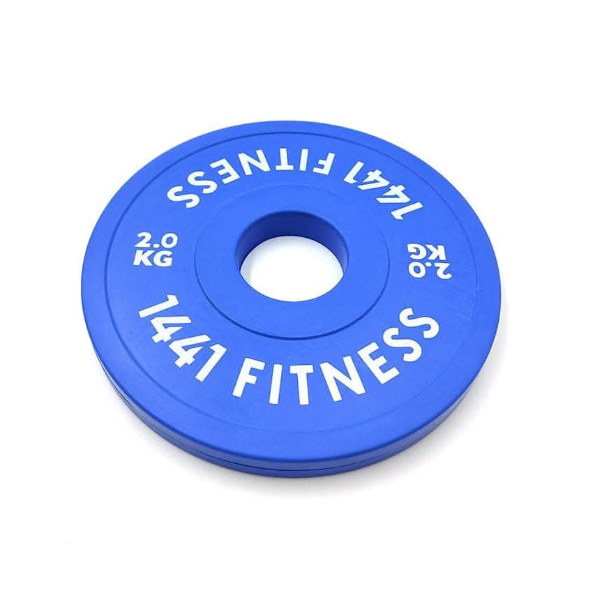 1441 Fitness Fractional Bumper Weight Plates 0.5 kg to 2.5 Kg - Sold as Per Piece
