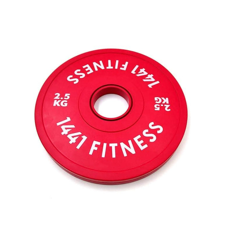 1441 Fitness Fractional Bumper Weight Plates 0.5 kg to 2.5 Kg - Sold as Per Piece