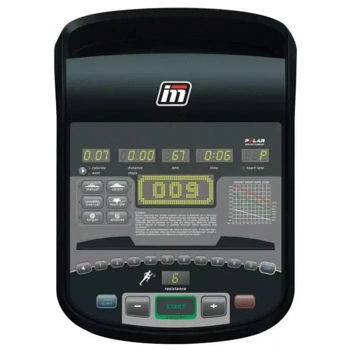 Impulse Fitness, Elliptical Trainer, Re700, Black - Athletix.ae