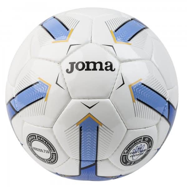 Joma, Fifa Iceberg Ii Soccer Ball Size 5, White-Turq