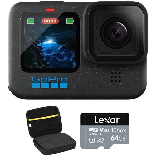 Gopro, Hero12 Basic Accessory Bundle, Black - Athletix.ae