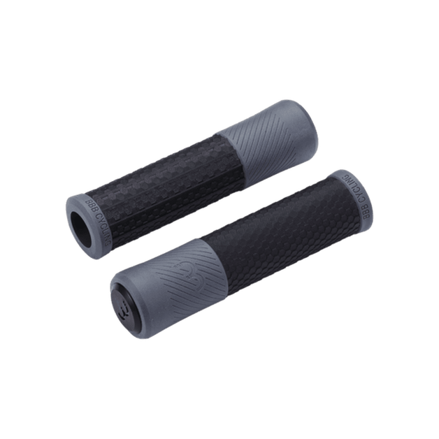 BBB Viper Handlebar Grip - Black/Grey-130mm