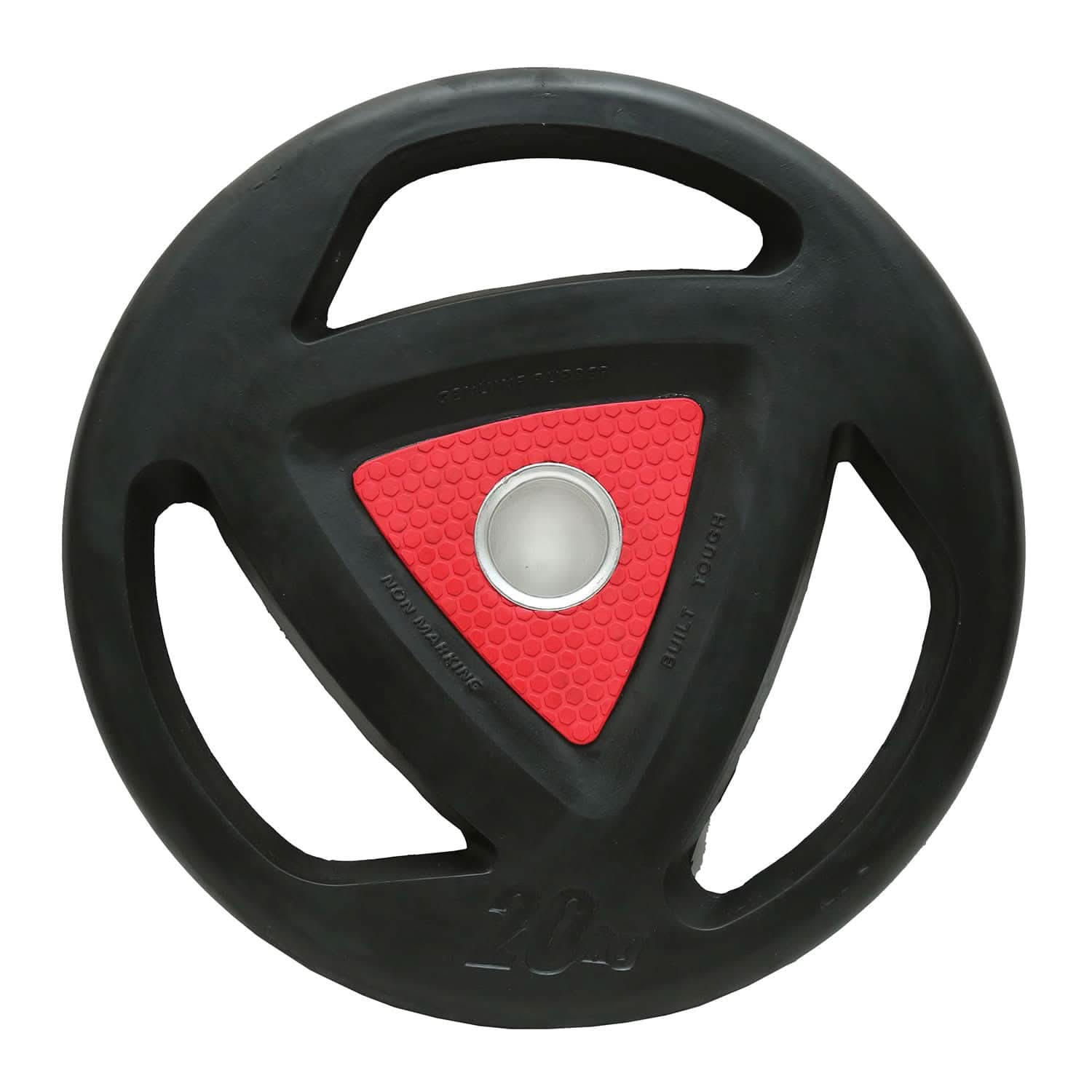 Harley Fitness Premium Rubber Coated Olympic Weight Plate, 2.5KG to 25KG 20.00 KG