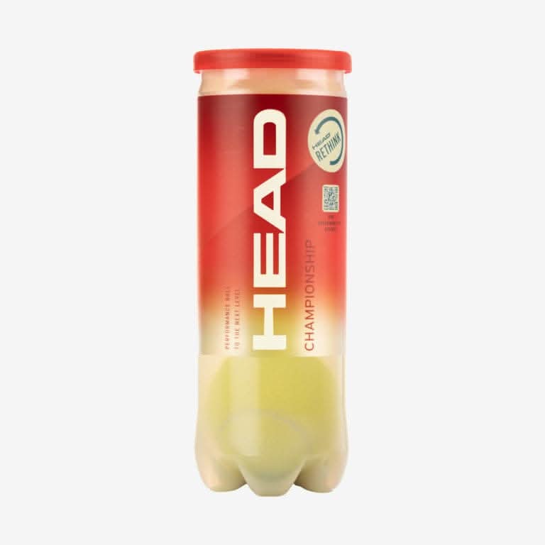 Head Championship 3 Tennis Balls Single Can