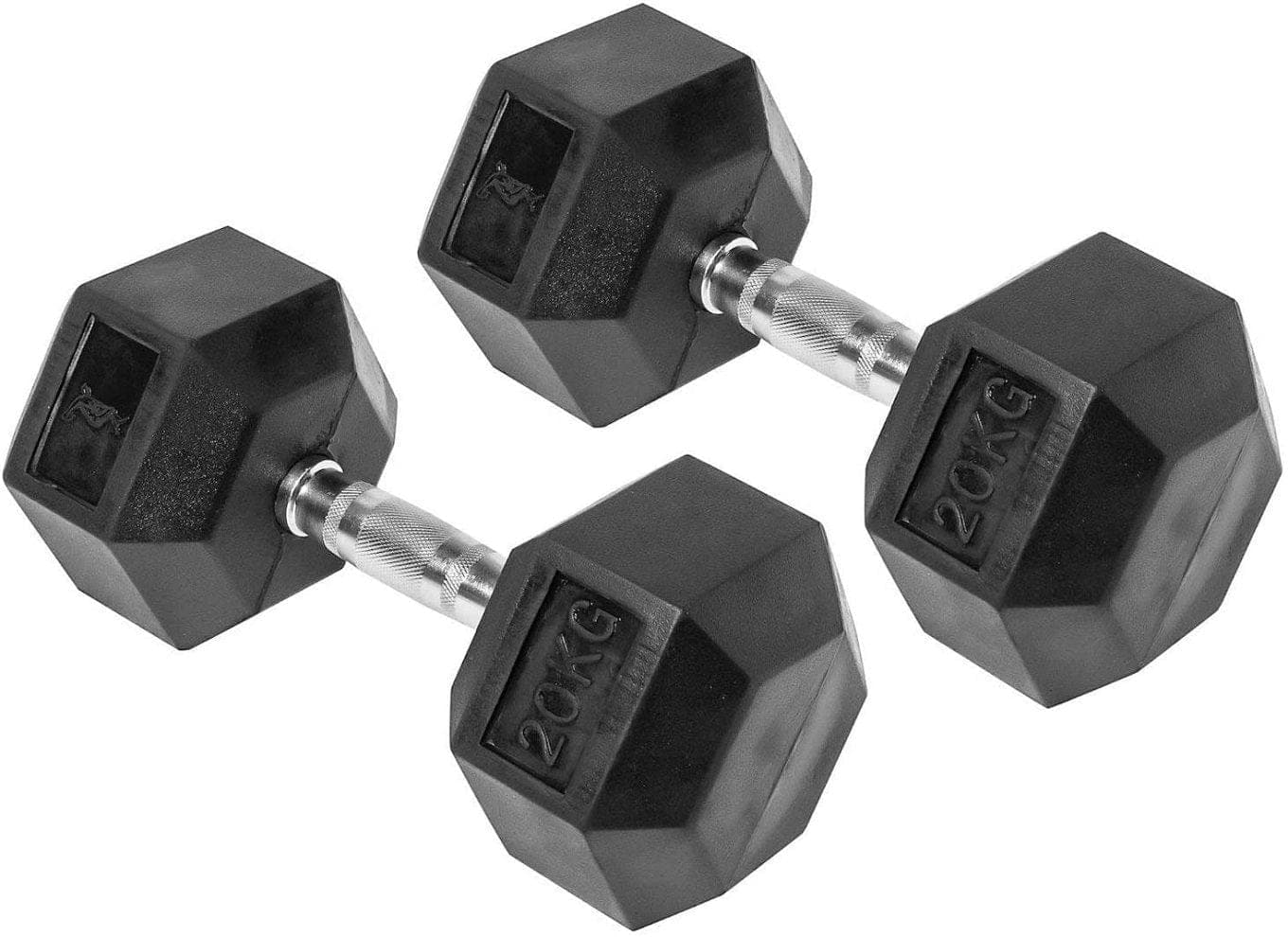 Combo 1441 Fitness Hex Dumbbells Set - 2.5 KG to 25 KG with 3 Tier Dumbbell Rack
