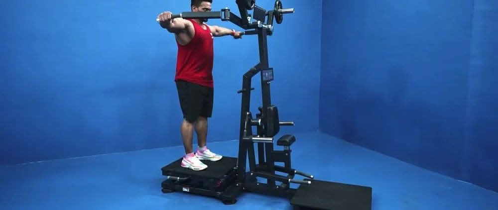 York HSPRO-1004 Lateral Raise / Rear Deltoid – Shoulder Isolation Machine