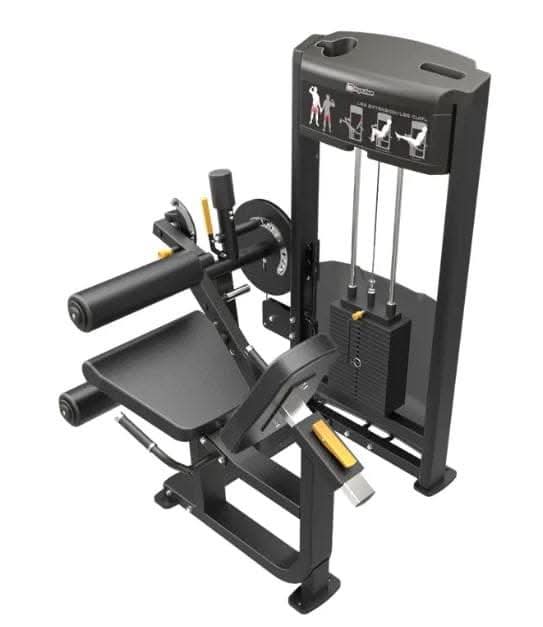 Impulse Fitness IF9328 Leg Extension / Leg Curl – Dual Function Quad & Hamstring Machine (Black)