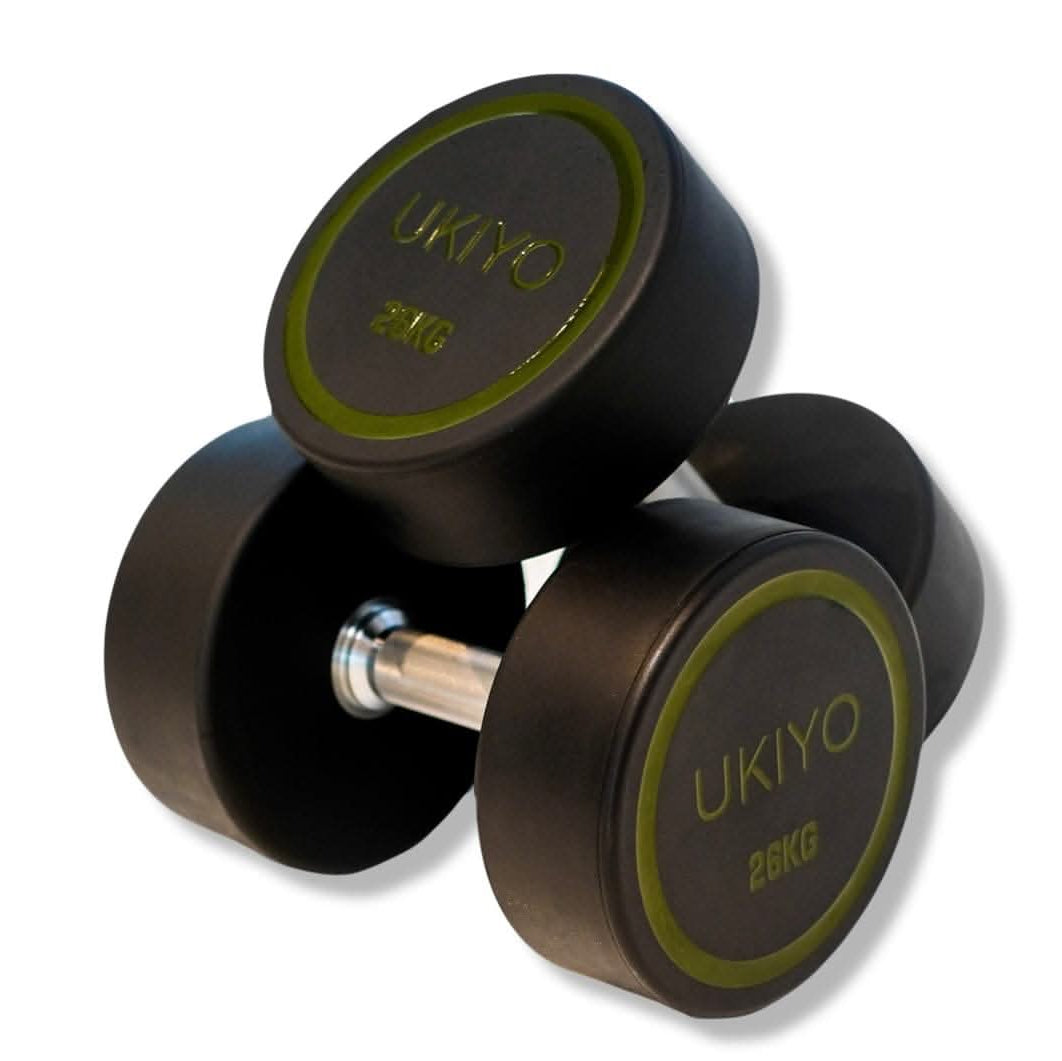 Ukiyo Premium Round Dumbbells, Sold as Pair